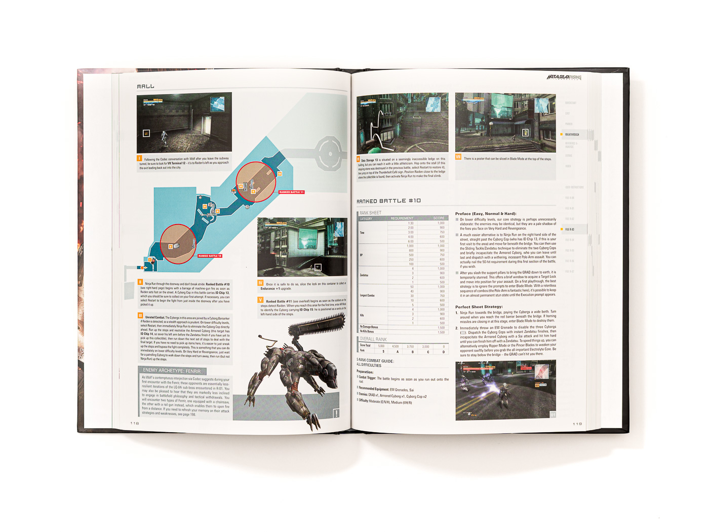 Metal Gear Rising: Revengeance Official Operation Guide Book