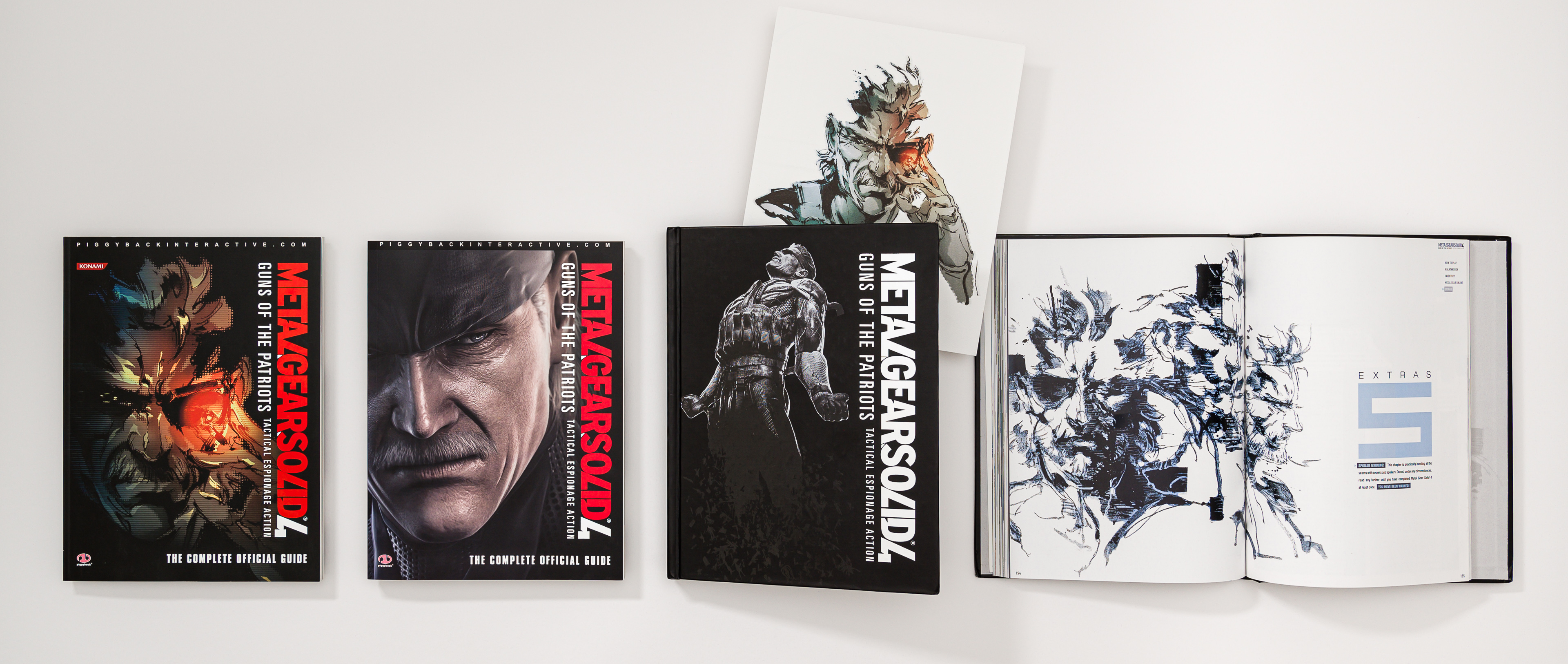 Metal Gear Solid 4 Guns Of The Patriots The Complete Official Guide Piggyback Com