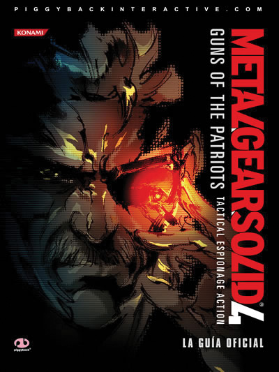 Guide Officiel Piggyback Metal Gear Solid 4 / IV, Très Bon état, Version Française