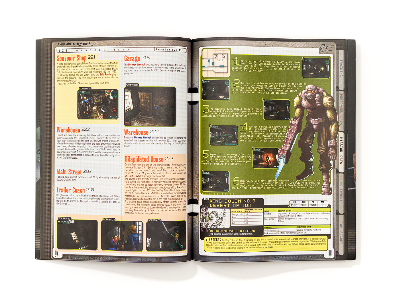parasite eve guide