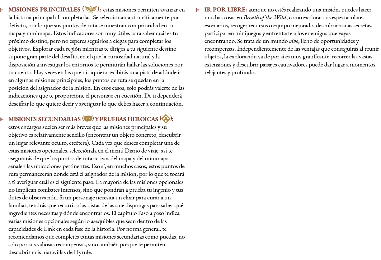 Ir por libre: aunque no estés realizando una misión, puedes hacer muchas cosas en Breath of the Wild, como explorar s   