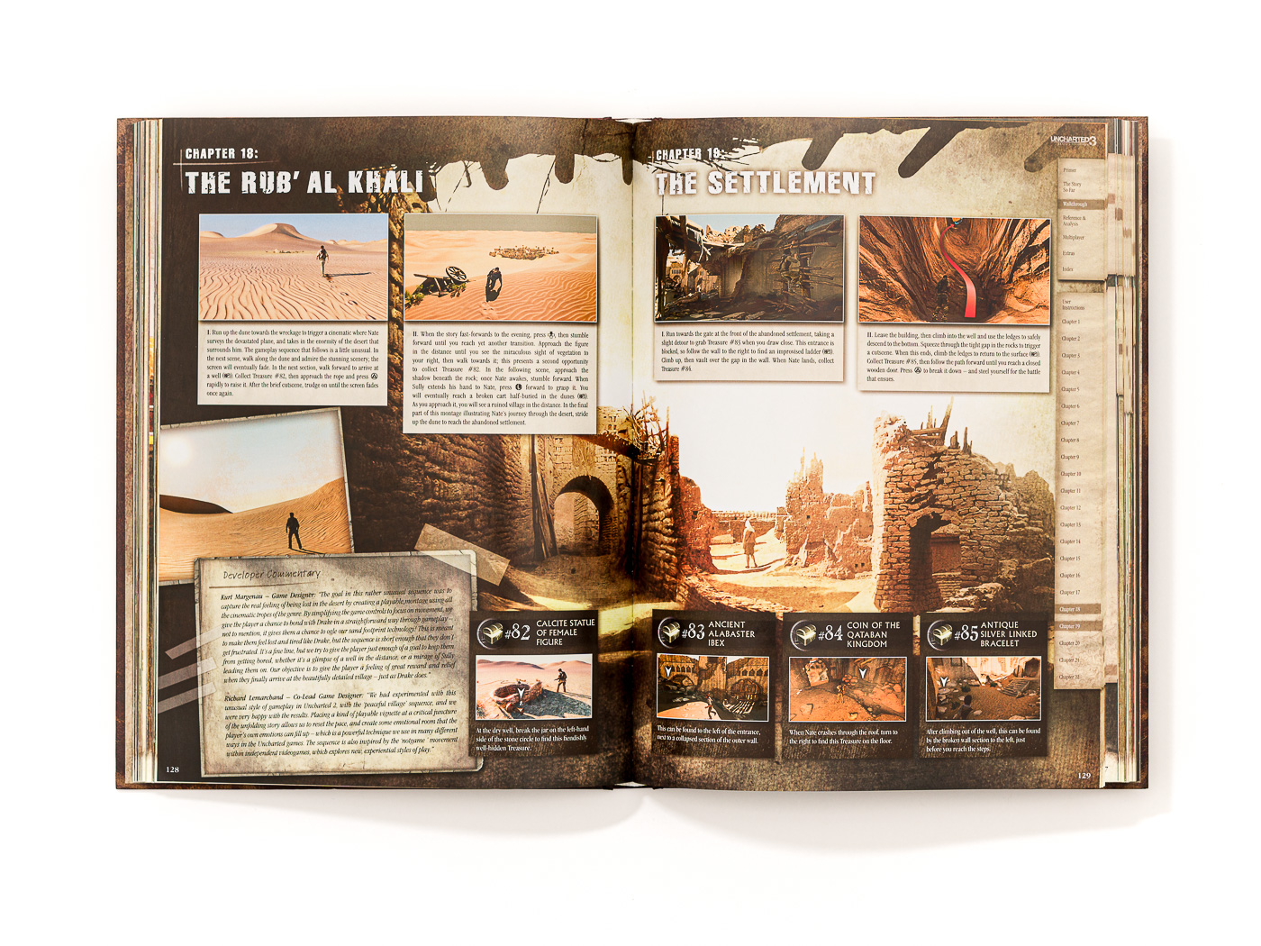 Uncharted 3 Infographic Charts Drake's Journey - Game Informer