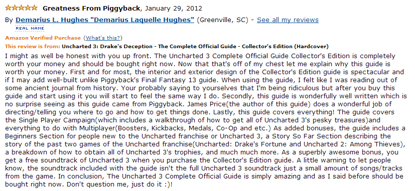 Uncharted 3: Drake's Deception™ - The Complete Official Guide 